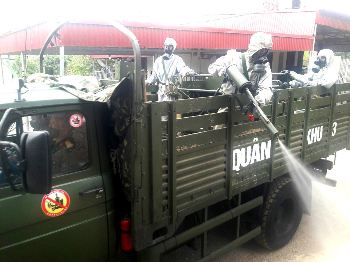 Bộ CHQS tỉnh Hải Dương tăng cường các biện pháp phòng, chống dịch Covid-19

